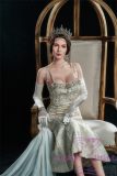 ZELEX Full silicone sex doll 170cm C-cup #GE78 head with realistic body makeup- Skin Color Natural