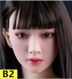 Bmate Doll B2 Head 149cm/4ft9 Medium breast  Sex Doll TPE Material Body + head material selectable