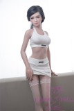 JY Sex Doll 165cm/5ft4 C-cup Full Silicone Material doll Head Yiran Detachable legs