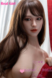 Real Girl Doll 158cm/5ft2 C-Cup Sex Doll Silicone head C5+TPE body(material selectable)