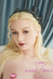 ZELEX Full silicone sex doll 170cm C-cup #GE76 head with realistic body makeup- Skin Color Natural