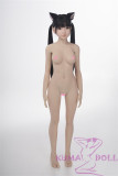 AXB Doll TPE Material Love Doll 140cm/4ft6 C-cup with Head #GE15 MoMo with realistic body makeup
