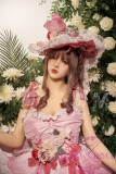 WM Doll TPE Material Sex Doll 164cm/5ft4 D-Cup with body makeup Head #455 - Red Pleated Dress