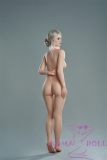 Game Lady Full silicone 168cm/5ft5 D-cup No.5 head with realistic makeup eyebrows and eyelashes implanted