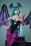 Game Lady Full silicone 167cm/5ft5 D-cup No.3 head with realistic makeup eyebrows and eyelashes implanted