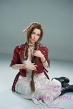 Game Lady Full silicone 167cm/5ft5 D-cup No.4 head with realistic makeup eyebrows and eyelashes implanted
