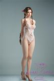 Game Lady Full silicone 168cm/5ft5 D-cup No.4 head with realistic makeup eyebrows and eyelashes implanted