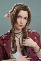 Game Lady Full silicone 167cm/5ft5 D-cup No.4 head with realistic makeup eyebrows and eyelashes implanted