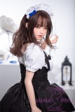 Bezlya Doll Cute love doll L4 head 149cm/4ft9 C-Cup silicone head + TPE material body material customized-Maid's outfit