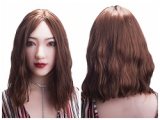 GD Sino Doll 156cm/5ft1 C-cup Silicone Sex Doll Head G8 new head with &normal makeup face &BR makeup body