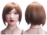 GD Sino Doll 156cm/5ft1 C-cup Silicone Sex Doll Head G8 new head with BR makeup face & body