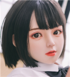 Bezlya Doll Cute love doll M head 4ft5 A-Cup silicone head + TPE material body material customized-High School Uniform
