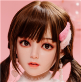Bezlya Doll Full Silicone material Cute love doll N head 160cm/5ft3 B-Cup customized-Black Cheongsam