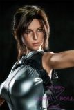 Game Lady Full silicone 166cm/5ft5 E-cup No.7 head with realistic makeup, eyebrows and eyelashes implanted