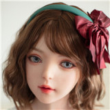 DOM DOLL D2 Silicone head 130cm/4ft3 A-cup love doll (head and body material selectable)
