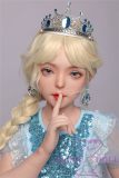 DOM DOLL D4 Silicone head 130cm/4ft3 A-cup love doll (head and body material selectable)