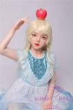 DOM DOLL D4 Silicone head 130cm/4ft3 A-cup love doll (head and body material selectable)