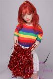 DOM DOLL D3 Silicone head 130cm/4ft3 A-cup love doll (head and body material selectable)