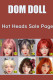DOM Doll silicone heads collection page( Head Only)