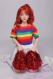 DOM DOLL D3 Silicone head 130cm/4ft3 A-cup love doll (head and body material selectable)