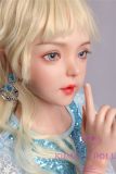 DOM DOLL D4 Silicone head 130cm/4ft3 A-cup love doll (head and body material selectable)