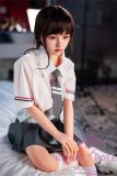 SHEDOLL Lolita type 148cm/4ft9 normal breast HuiZi head love doll body material customizable-Rabbit Ears