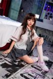 SHEDOLL Lolita type 148cm/4ft9 normal breast HuiZi head love doll body material customizable-Rabbit Ears