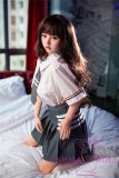 SHEDOLL Lolita type 148cm/4ft9 normal breast HuiZi head love doll body material customizable-Rabbit Ears