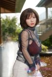 Full silicone love doll Top Sino Doll new 160cm H-cup T21 Mikui (Aoi Yone) RRS make-up selectable