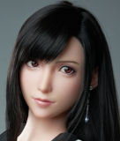 Game Lady Full silicone 168cm/5ft5 E-cup No.9 head with realistic makeup, eyebrows and eyelashes implanted-Nurse's uniform