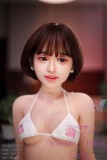 WM Doll146cm/4ft8 C-Cup Doll TPE Material Sex Doll with Mini Silione Head #257