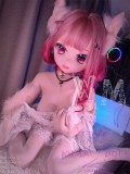 WM Doll Anime doll TPE Material Sex Doll 146cm/4ft8 C-Cup Doll with Mini Head #Y001 FengLin