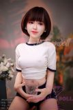 WM Doll146cm/4ft8 C-Cup Doll TPE Material Sex Doll with Mini Silione Head #257