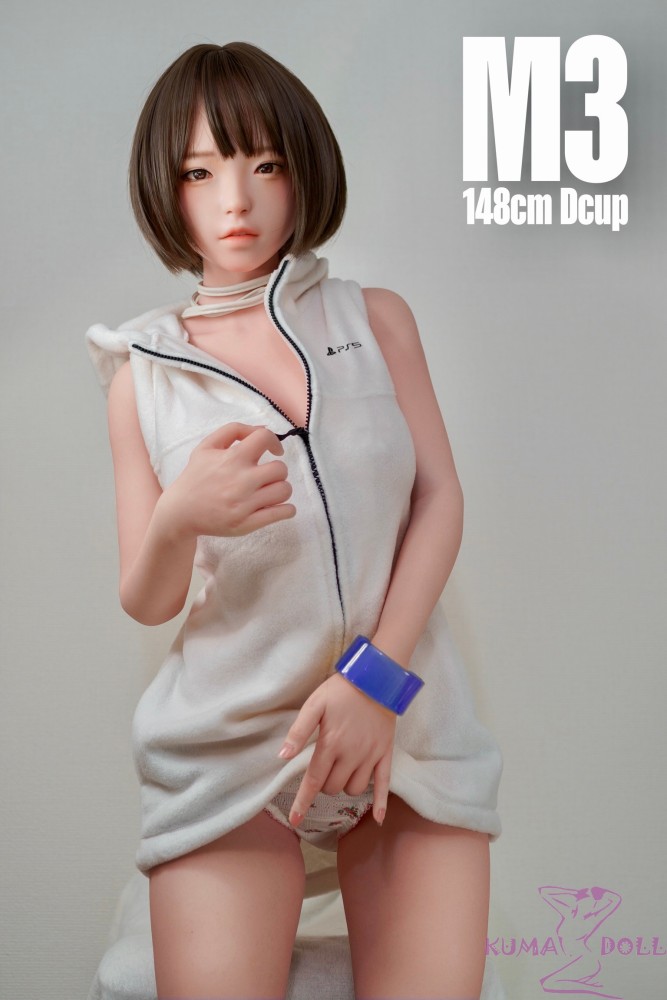 148cm 4ft9 Tayu Doll Full Silicone Sex Doll D cup with M3 Head