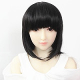 Anime Doll Silicone Material Love Doll AA-cup with Anime Head #2 with realistic body makeup