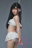 Anime Doll Silicone Material Love Doll  AA-cup with Anime Head #1 with realistic body makeup