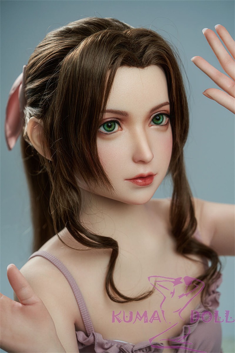 Anime Doll Silicone Material Love Doll AA-cup with Anime Head #2 with realistic body makeup