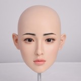 WAXDOLL 7kg Full Silicone Love doll 85cm/2ft8 flat breast doll #GF05 head with realistic make-up