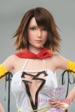 Game Lady Full silicone 167cm/5ft5 D-cup No.6 head with realistic makeup - Shooter shape
