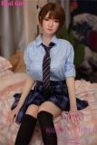 Ture Idols AV actress Shiina Sora supervised 158cm/5ft2 C-cup Silicone head +TPE body Sex doll