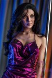ZELEX Full silicone sex doll 170cm C-cup #GE78 head with realistic body makeup- Skin Color Tan