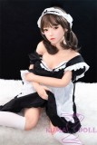 SHEDOLL Lolita type 148cm/4ft9 normal breast NinMeng head love doll body material customizable-Maid's outfit