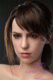 Game Lady Full silicone 168cm/5ft5 E-cup No.13 head with realistic makeup, eyebrows and eyelashes implanted-Nurse's uniform