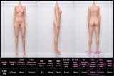 MLW doll Loli Sex Doll 148cm/4ft8 B-cup Yuna Hard Silicone material head (makeup selectable)