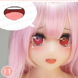 Aotume TPE sex doll anime head #67 135cm AA-cup Slim Type body