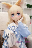 Aotume TPE sex doll anime head #67 135cm AA-cup Slim Type body