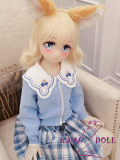 Aotume TPE sex doll anime head #67 135cm AA-cup Slim Type body