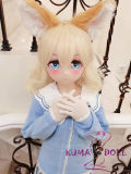 Aotume TPE sex doll anime head #67 135cm AA-cup Slim Type body