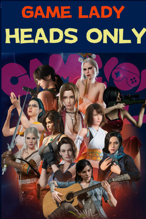 Game Lady Full Silicone Heads Collection Page( Head only)