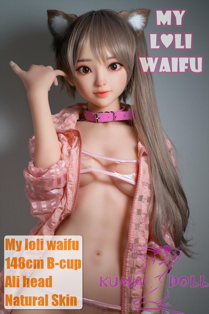 My Loli Waifu (abbreviated name MLW) Loli Sex Doll 148cm/4ft8 B-cup Ali Hard Silicone material head (makeup selectable)